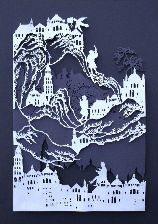 vanleest_through_which_falls "Through which falls" by Emma van Leest