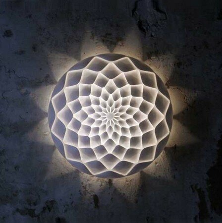 dahlia Dahlia lamp made with 3D printing