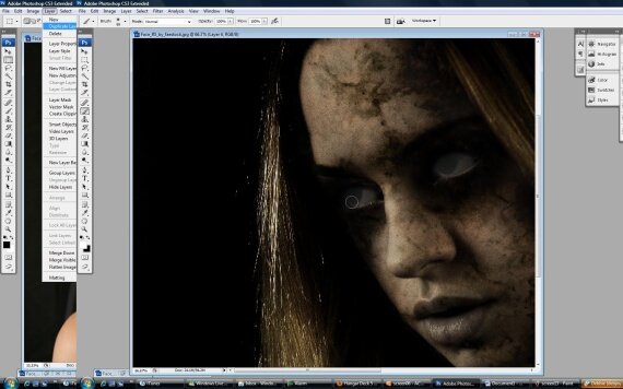 screen14 Night of the Pixelated Dead: Zombies Made Easy in  Photoshop